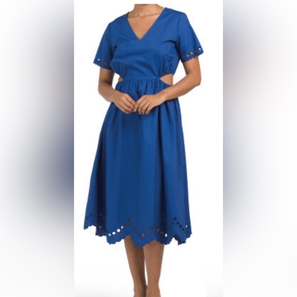 For Cynthia Cutout Midi Dress